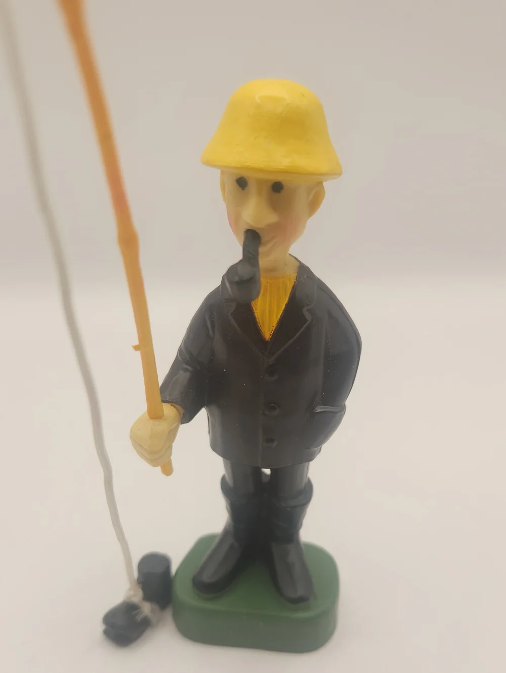 Wilton Fisherman With Rod Cake Topper- Vintage